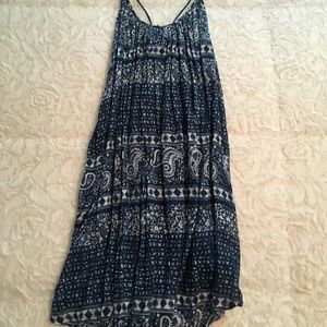 BOGO Blue Aztec dress from a boutique